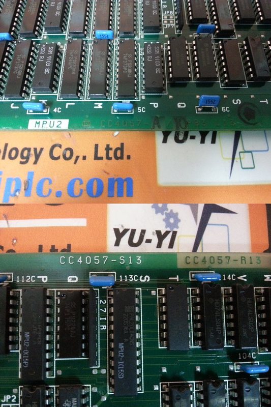 HITACHI CC4057-R13 / CC4057-S13 BOARD - PLC DCS SERVO Control MOTOR ...